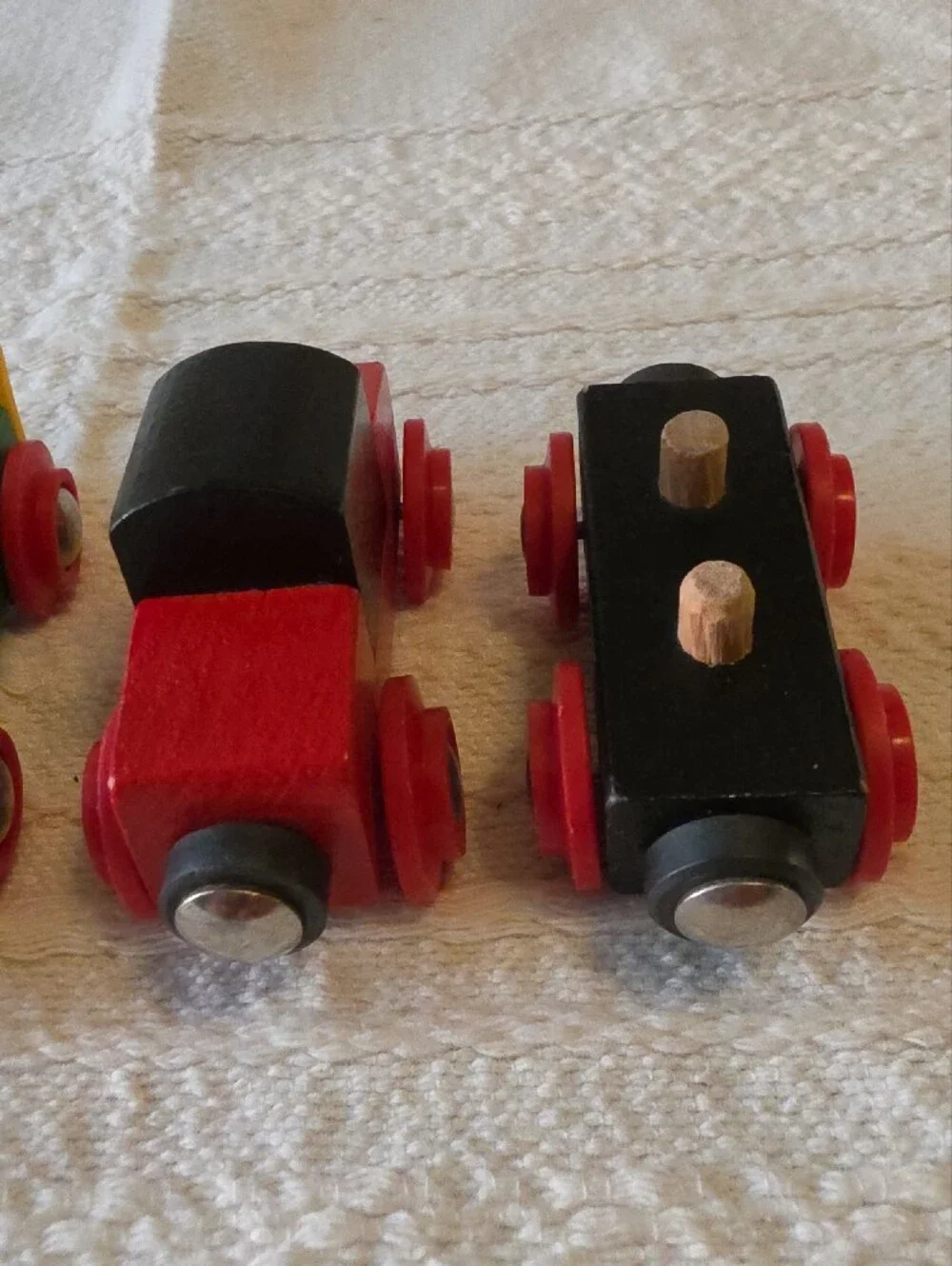 Vintage BRIO Wooden Toy Trains From The 1970s And 1980s